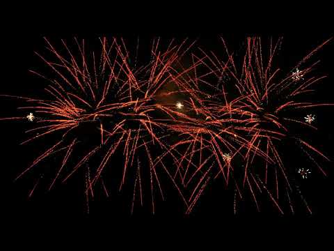 Feu d'artifice Soirée V.I.P – spectacle doré & argenté – effets royaux