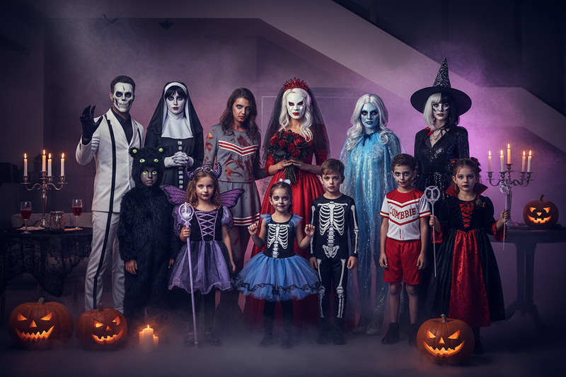 Scène Halloween Ideafête