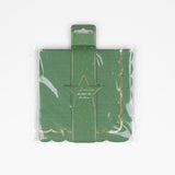 Serviettes anniversaire vert jungle et or – lot de 16 – 33 x 33 cm – papier FSC